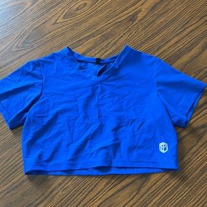 Born primitive mesh crop top